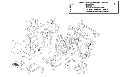 Terex PT30 04-B Chassis Assembly - SN DTA05001-05544