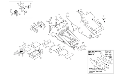 Terex PT75 05-A Chassis Assembly