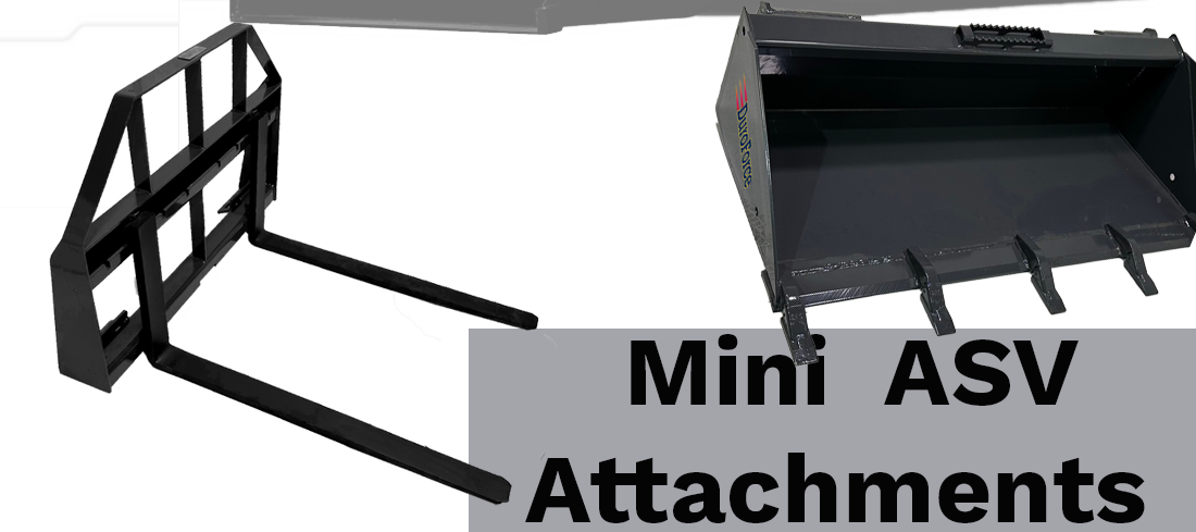 RC30 RT25 RT40 ASV Attachments
