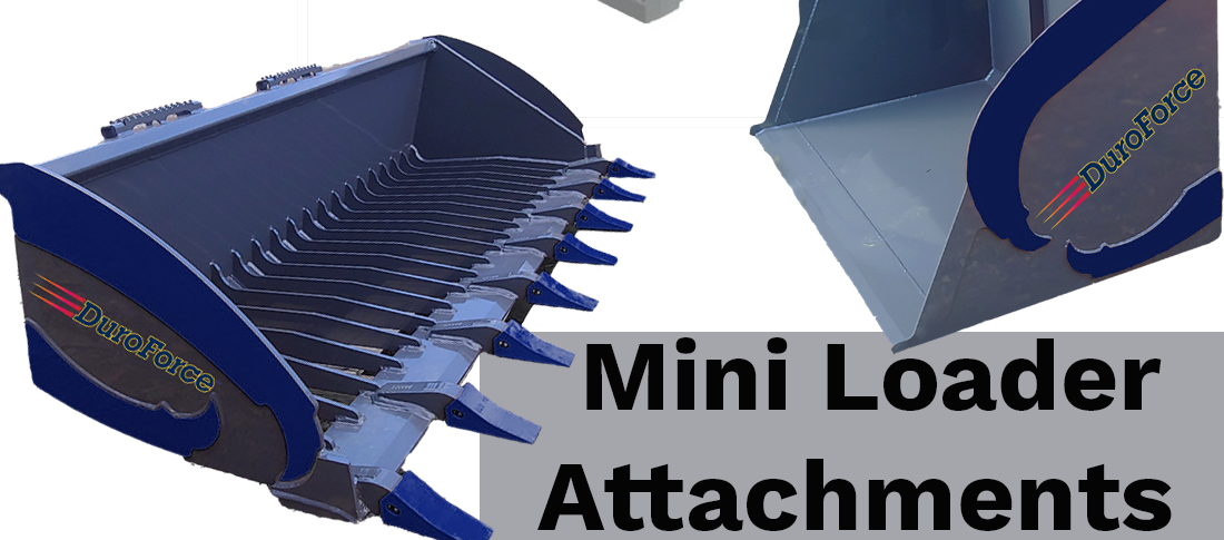 Toto Dingo and MT Bobcat Skid Steer Attachments